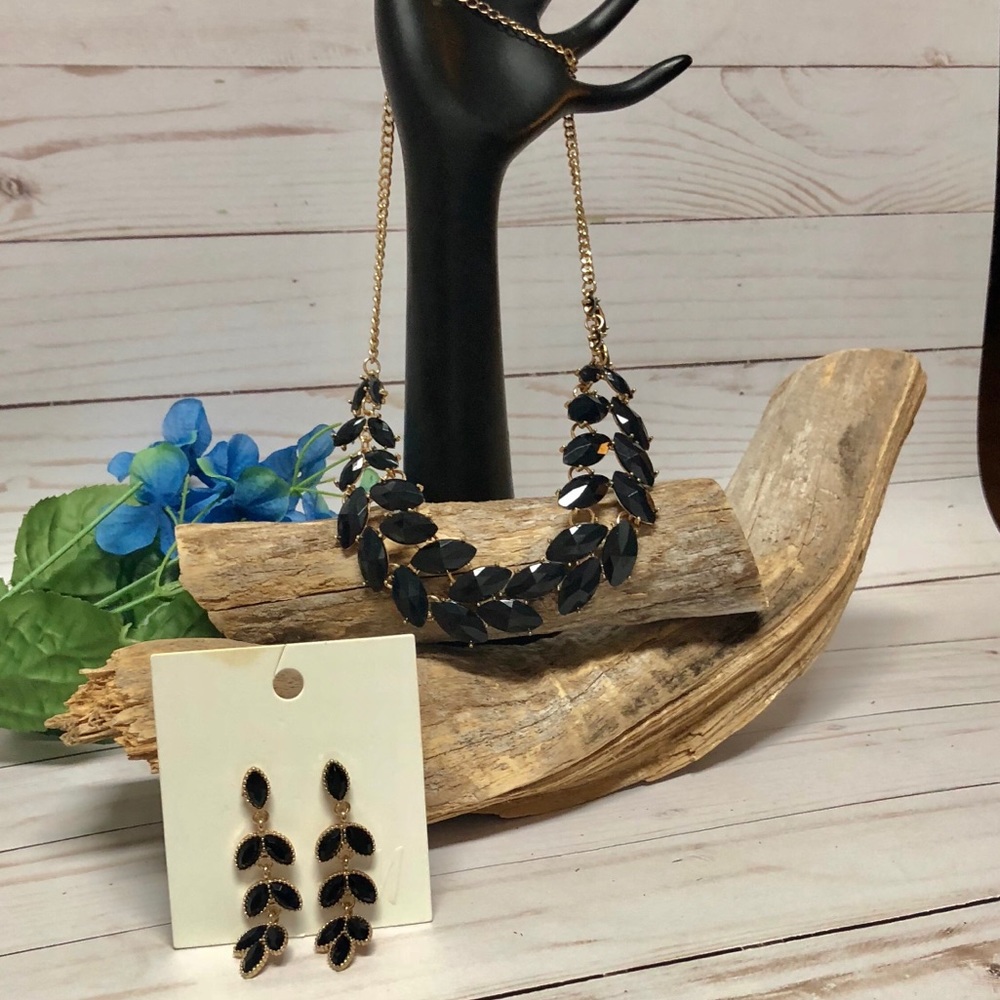 Gorgeous Stone Necklace/Earring set